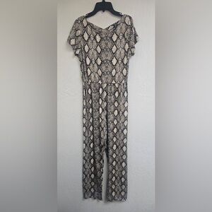 Velvet Torch - Women's Jumpsuit - Animal Print, Large